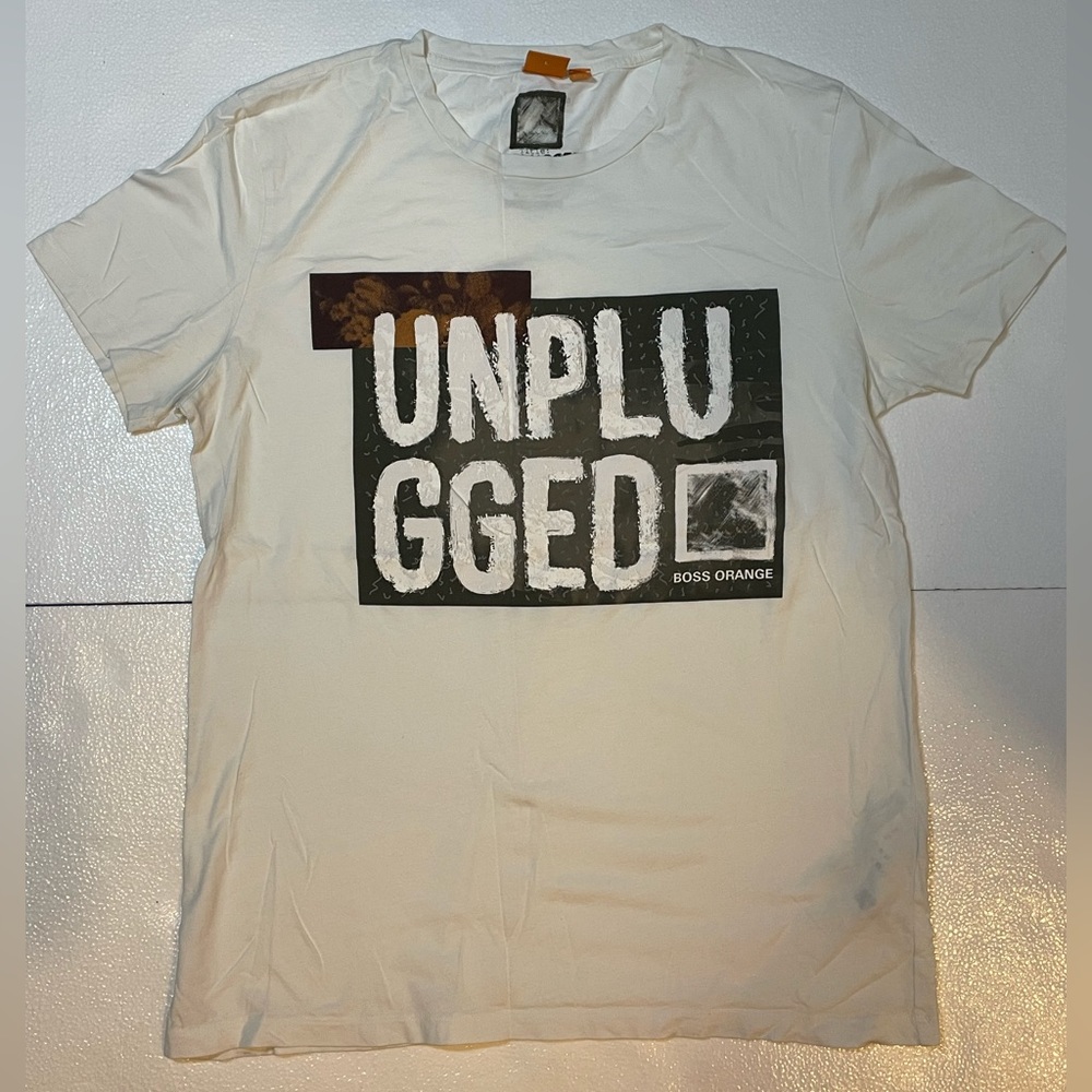 Hugo Boss Orange - Unplugged Graphic Design Shirt